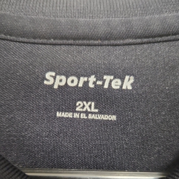 Clover Logo Black Polo Shirt - Picture 2 of 4